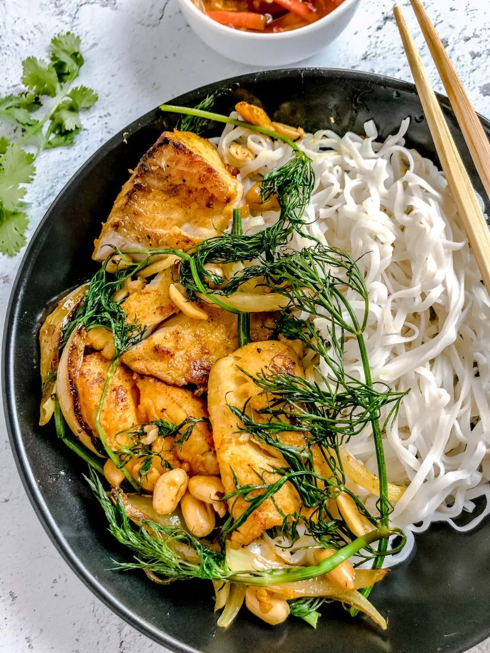 Chả Cá Thăng Long — spécialité poisson grillé Hanoï