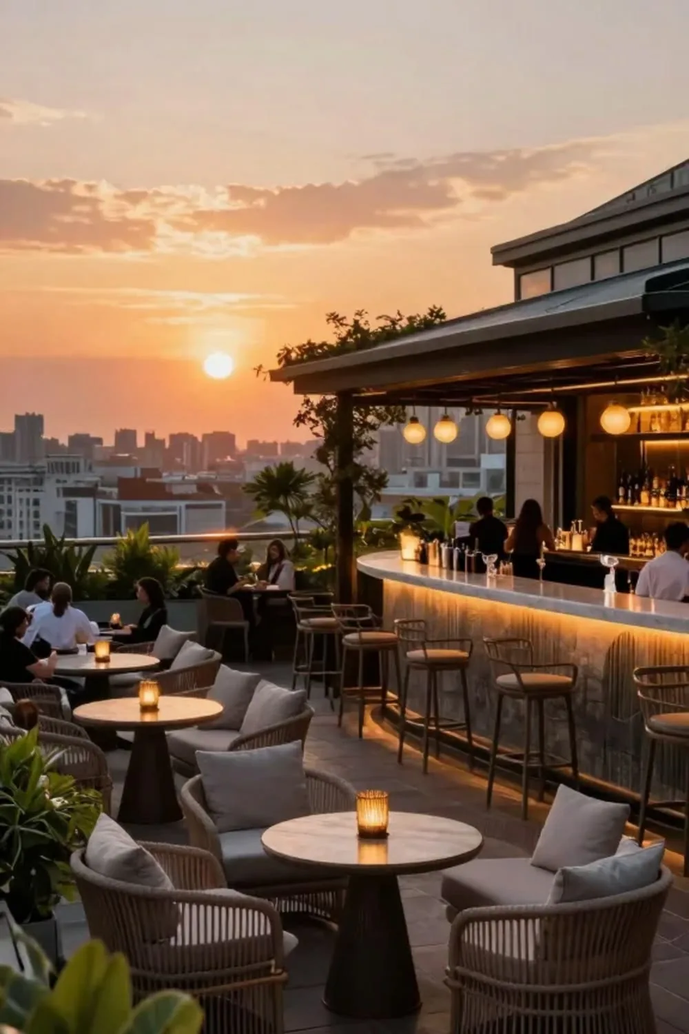 Lighthouse Sky Bar Hanoï — rooftop vue panoramique