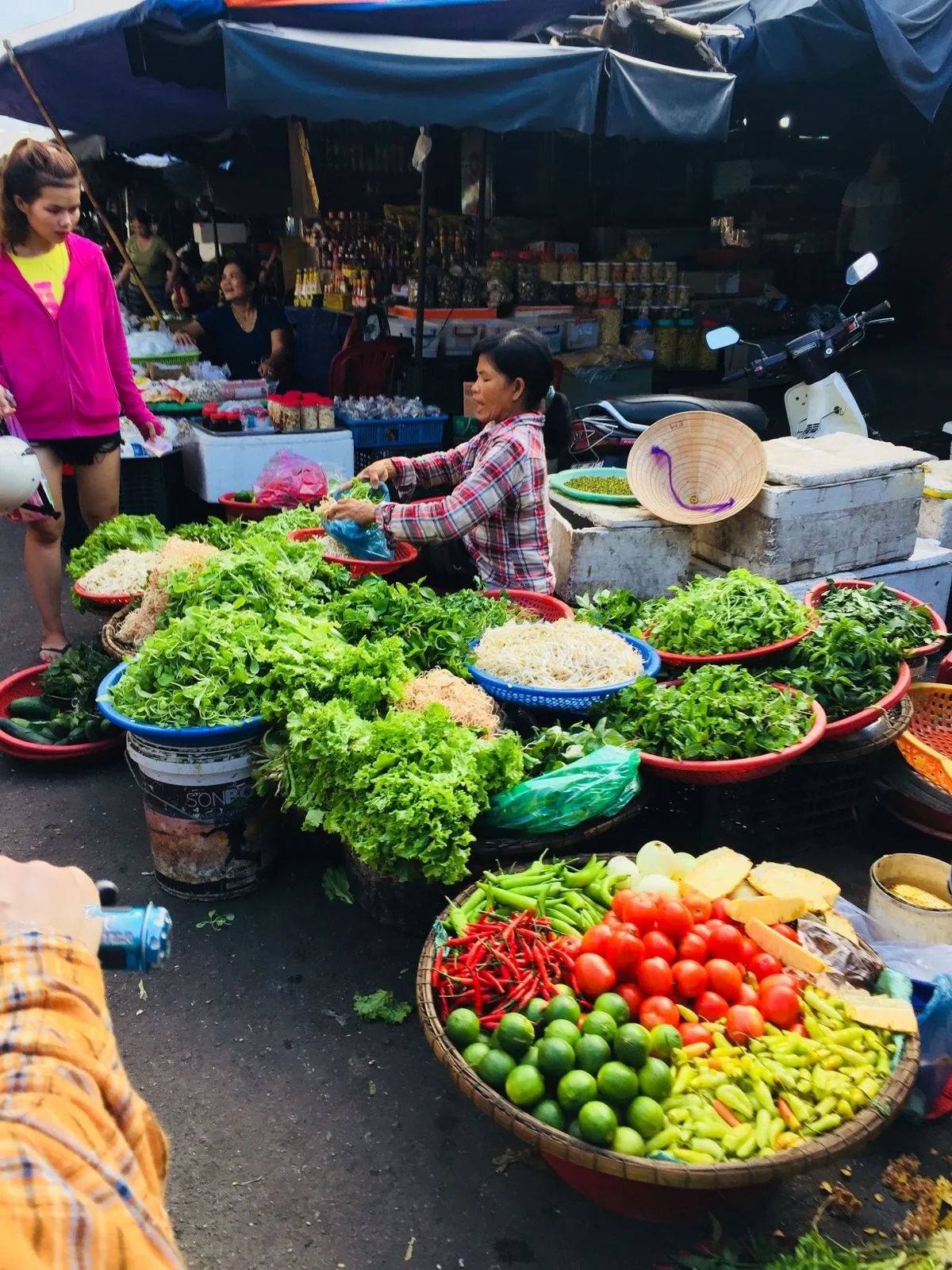 Marché Bò Ke — Fruits de mer
