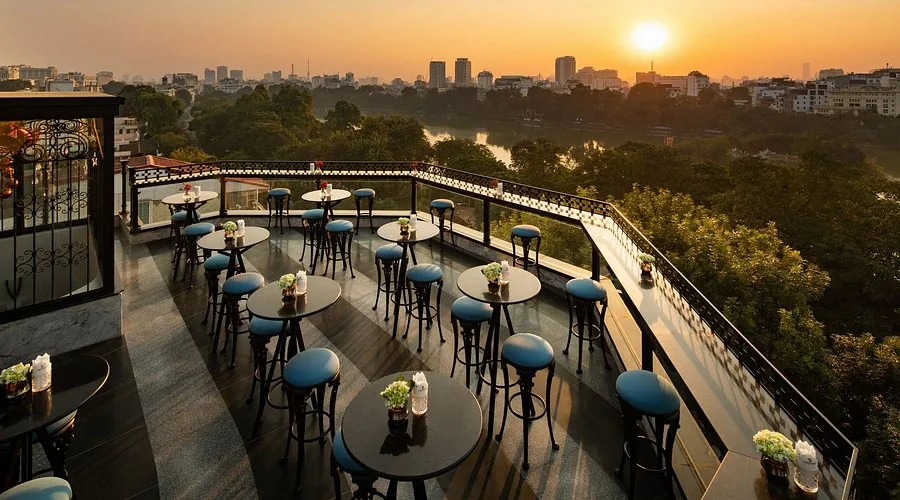 Terraço Sky Bar Hanoï — rooftop vieux quartier